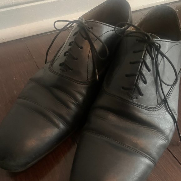 size 43 / 10 black dress shoes - Picture 1 of 1